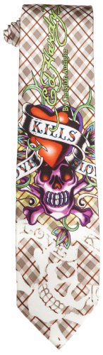 Ed Hardy Men's Love Kills Slowly Tie