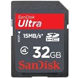 SanDisk Ultra - Flash memory card - 32 GB - Class 4 - SDHC