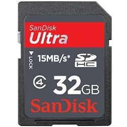 SanDisk Ultra - Flash memory card - 32 GB - Class 4 - SDHC