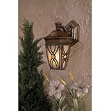 Minka Lavery Outdoor Aston Court 9181-184-PL Cast Alum 1-LT 13w (12H x 8W) ES Wall Light in Patina