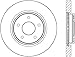 Centric C-Tek Front Brake Rotor 121.42126