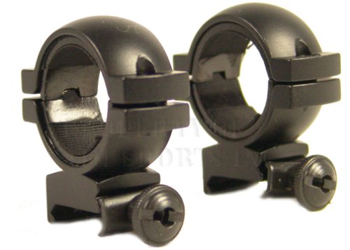 30MM RIFLE SCOPE PICATINNY WEAVER RING WITH 1 INCH INSERT