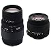 Sigma 18-50mm f/3.5-5.6 DC HSM & 70-300mm f/4-5.6 Macro Motorized DG Zoom Lens Kit for Nikon AF-S Mount Digital SLR