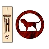 Dogue de Bordeaux Wind Chimes X-SMALL Bronze