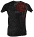 Sanctify PIERCED FOR OUR TRANSGRESSIONS Christian Adult Washed Black Tee T-Shirt