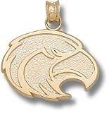 Southern Miss Golden Eagles Solid 10K Gold Eagle Head Pendant