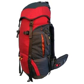 New 65L Ultralight Flex Internal Frame Backpack Travel Camp Hiking Bag HI-ADJUSTER-Free Raincover&Dust Cover