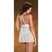 Escante Womens Escante Criss Cross Babydoll 26557,White,Small 410UddMAgpL. AA75 Escante Womens Escante Criss Cross Babydoll 26557,White,Small