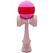 Kendama Rubberized Pink & Red Matte And Extra String