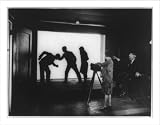 Historic Print (XL): [Dr. C. Francis Jenkins, noted inventor and television pioneer, directing a scene in his