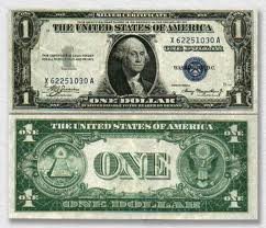 Series 1935 $1 Silver Certificate Blue Seal Old Rare US Paper Money!