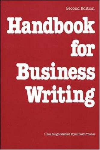 Handbook For Business Writing