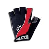 Louis Garneau 2008/09 Air Gel Carbon Cycling Gloves - Red - 1481049-001