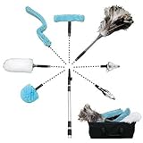 IMAGE OF 9-piece Long Reach Cleaning, Dusting, Light Bulb Change Kit