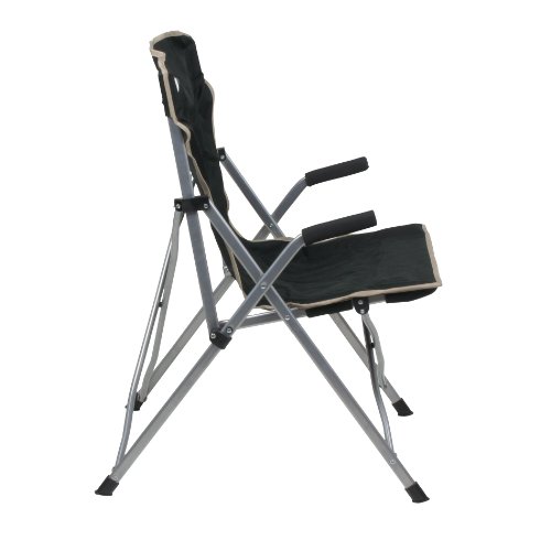10T slimBOY Fauteuil de camping Noir 62 x 72 x 104 cm