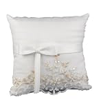Hortense B. Hewitt Wedding Accessories Vintage Charm, Ring Bearer Pillow, Ivory