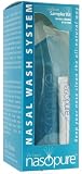 New Neti Pot Nasal Wash / Sinus Irrigation Beginner Kit by Nasopure with 8 ounce bottle