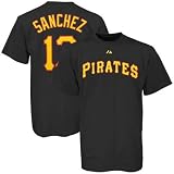 Pittsburgh Pirates Black Youth Baseball Fan T-shirt