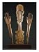 Bamana Marionette Consisting of Three Elements Stretched Canvas Poster Print