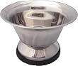 Large Stainless Steel Shaving Soap Bowl from Super Safety Razors