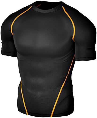 New Men's Tesla Compression Under Performance Base Layer Gear Wear Short Sleeve R03