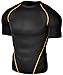 Tesla Men's Compression Under Base Layer Wear Short Sleeve -R