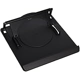 Uncaged Ergonomics - Swivel Laptop Stand (Black) Rotating Tabletop Laptop Riser