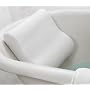 Microdry Luxury Bath Pillow with Memory Foam, White