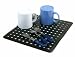 11 x 12 1/2<br>Black Plastic Sink Mat by InterDesign