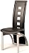 Kitchen & Housewares : Tuxedo Chair Set of 4- Black