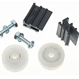 Garden Building & D?cor Online Shop Ranking 17. Greenhouse Sliding Door Wheels - Halls / Gardman / Vitavia /AGL