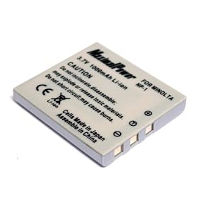 Maximal Power DB MIN NP-1 Replacement Battery for Minolta Digital Camera Camcorder... by MaximalPower