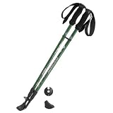Harvy Carbon Fiber Hiking Poles - Green
