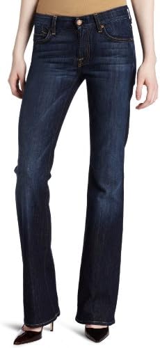7 For All Mankind Women's Kimmie Classic Bootcut Jean in Midnight New York Dark