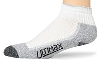 Wigwam Men's Cool-Lite Hiker Pro Quarter Socks, White/Pewter, Large
