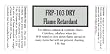 Dry Fire Retardant