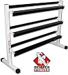 Deltech Fitness Three Tier 54" Dumbbell Rack