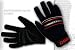 Nebo Professional Combo Black Work Glove & Red Folding Lock-Back Utility Knife-Size Medium