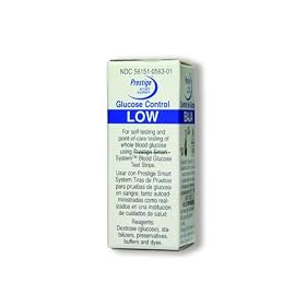 1 Each Single Prestige Smart System Glucose Control Solution Range, Low, #1 HOME DIAGNOSTICS INC. 561700