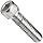 Chrome Plated Alloy Steel Socket Cap Screw, Hex Socket Drive