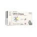 Daxwell F10000305 Natural Rubber Latex General Purpose Glove, Powdered, Medium, Ivory (10 Boxes of 100 Gloves)