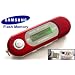 EvoDigitals 4GB Red MP3 WMA Player (samsung memory) USB With FM Tuner, Voice Recorder + More