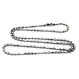 3mm Stainless Steel Ball Chain Necklace