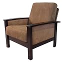 Milano Espresso and Mocha Chair