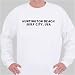 HUNTINGTON BEACH Surf City, USA Sweatshirt X-Large White