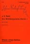Clavier Bien Temp�r� Volume 1 BWV846-869 - Piano