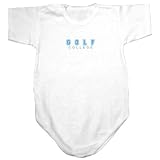 Baby Bodysuit White Ollege Transfer Golf Sports