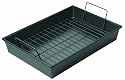 Chicago Metallic Non-Stick Roast 'N Broil Pan with Non-Stick Rack, 13 by 9 by 2-1/4-Inch