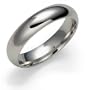 Platinum 5mm Comfort Fit Plain Band