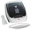 George Foreman GR20BWWHT Family Size Grill with Bun Warmer